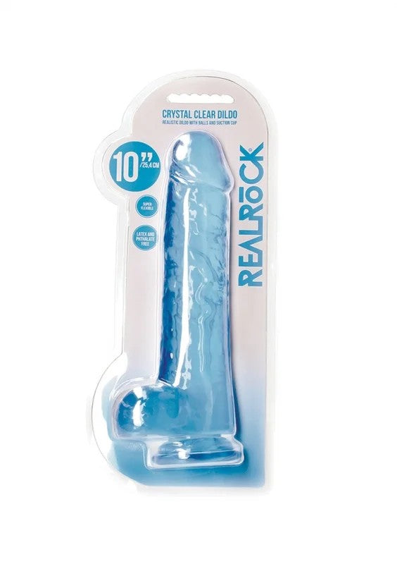 RealRock10″/25,4cmRealisticDildowithBalls