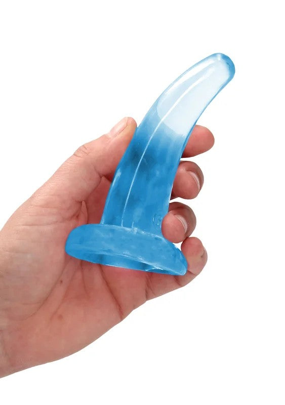 RealRockDildo11,50cmBlau–CrystalClearEinsteiger