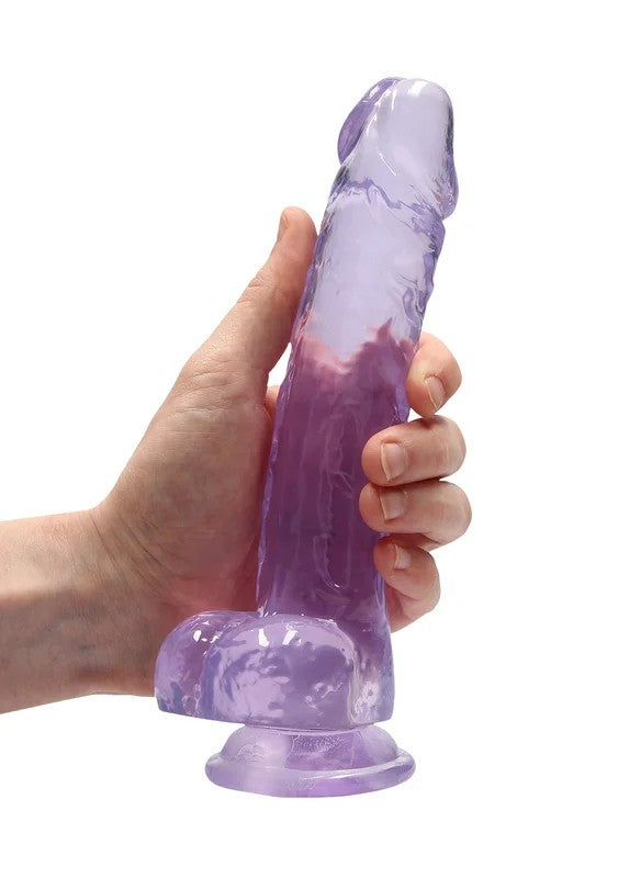RealRockDildo21cmLilamitHodensack–CrystalClear