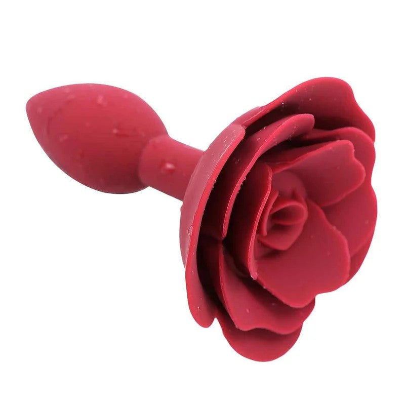RedRoseSiliconeAnalPlug