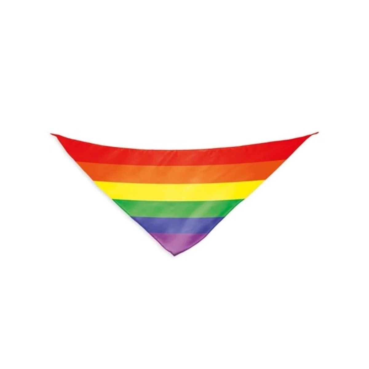 REGENBOGENFLAGGEDREIECKIGERBAUMWOLLSCHALVONPRIDE