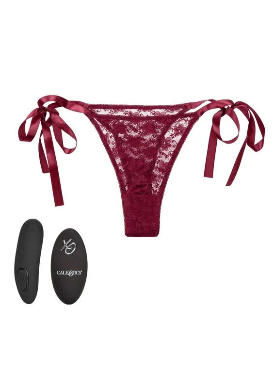 RemoteControlLaceThongSetRed