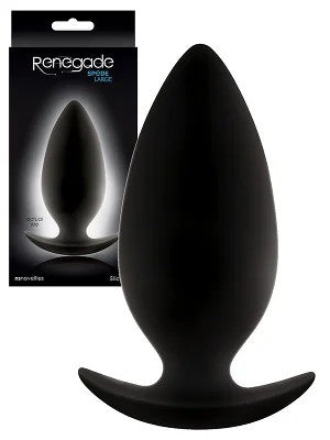 Renegade–SpadeSiliconeAnalPlug–Large