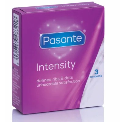Ribs&DotsIntensityKondome3Stk.|Pasante
