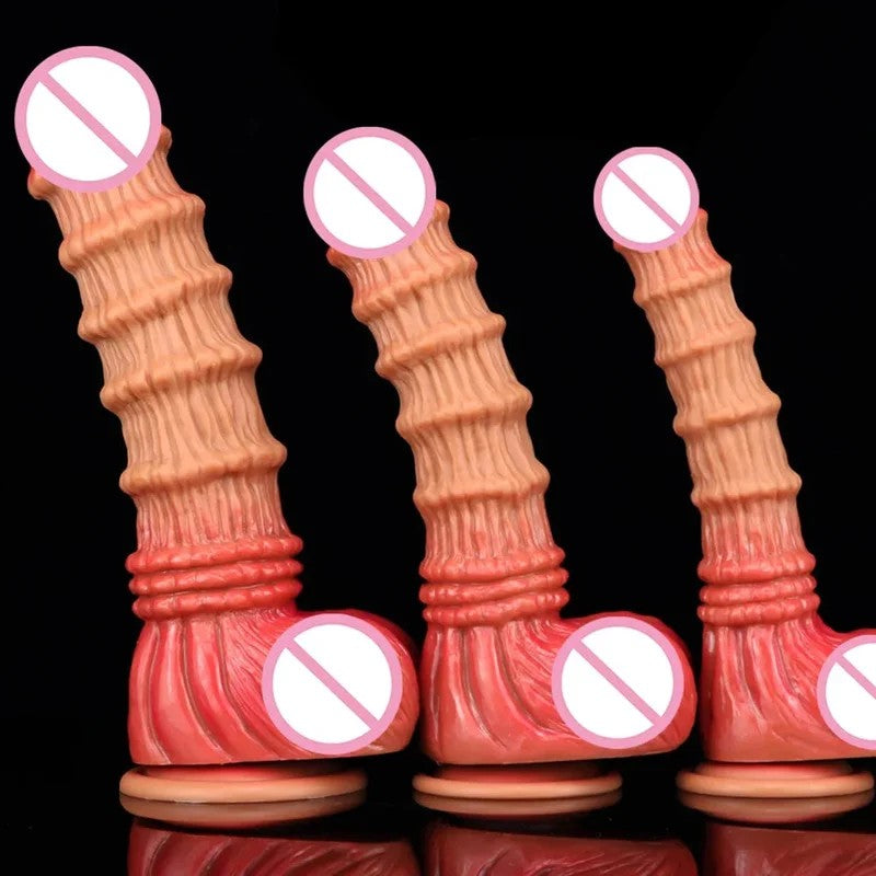RiesigerMonster-Analdildo-Buttplug–BigThreadsFantasy-Dildos,weiblichesSexspielzeug