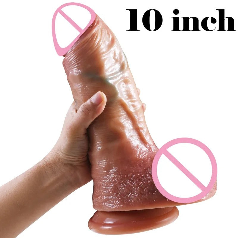 RiesigerrealistischerDildo-Buttplug–MonsterdildosmitgroßemUmfang,G-Punkt-Prostata-Analspielzeug