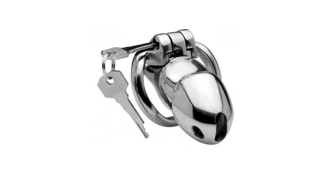 Rikers24/7StainlessSteelLockingChastityCage