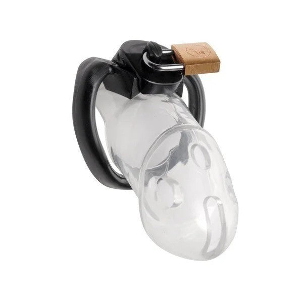 RikersLockingChastityDevice–Transparent