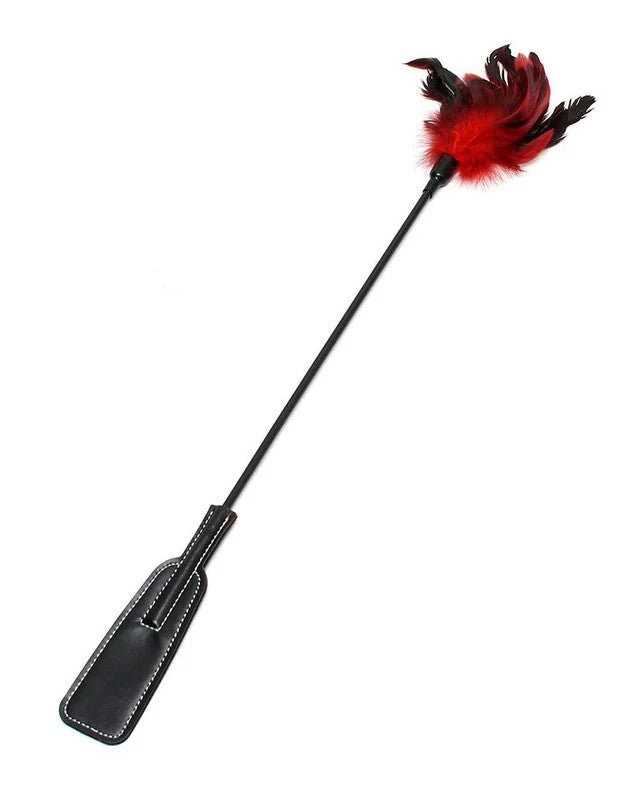 RimbaBondagePlayDoublePleasureWhipRed+Black