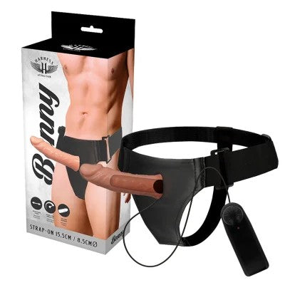 RnesHollowBennyMitVibrator15X4,5cm|HarnessAttraction