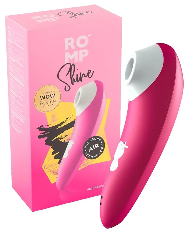 ROMPShine–WasserdichterKlitoris-Stimulator(Rosa)