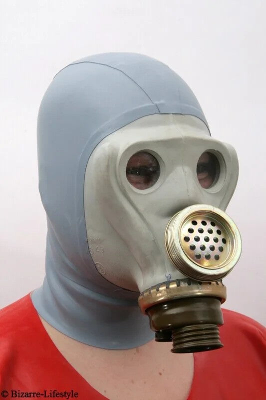Russiangasmaskgreywithspeechmembraneandhood