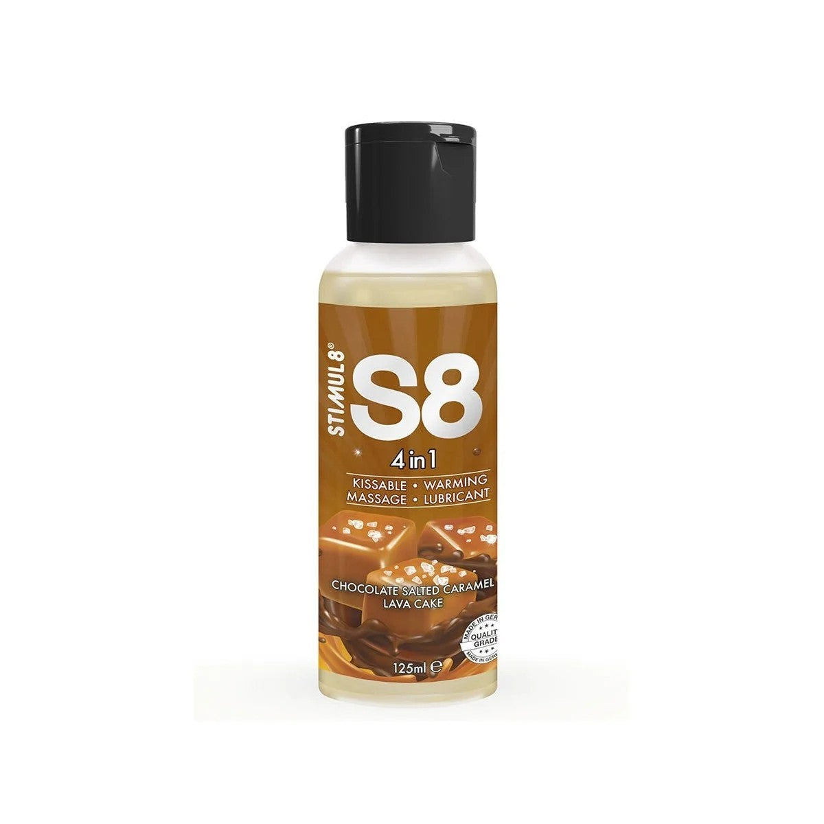 S84IN1SCHOKOLADEUNDGESALZENESKARAMELL-DESSERT-GLEITMITTEL125MLVONSTIMUL8