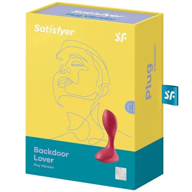 SATISFYER–BACKDOORLOVERROTERANALVIBRATORSTECKERROT