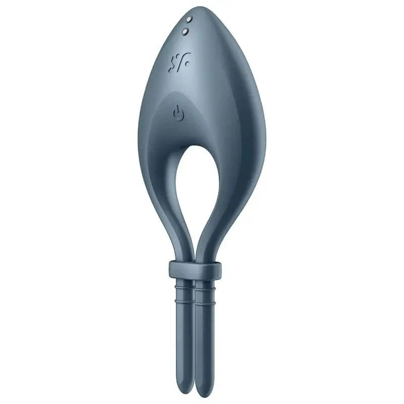 SATISFYER–BULLSEYERINGVIBRATORAPPGRAU