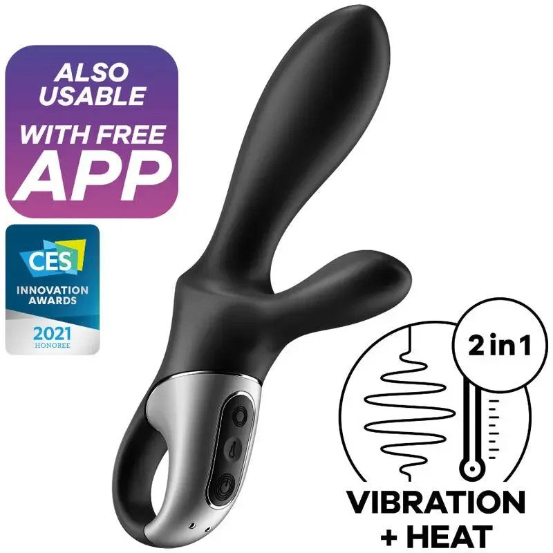 SATISFYER–HEATCLIMAX+ANALVIBRATORAPPSCHWARZ