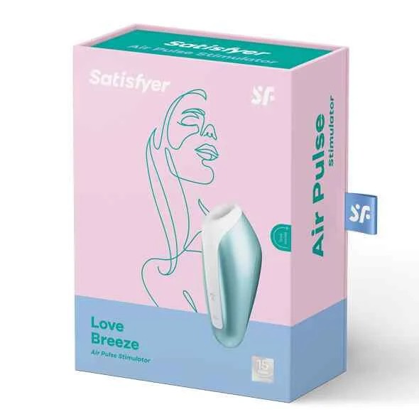 Satisfyer–LoveBreezeAirPulseStimulatorIceBlue