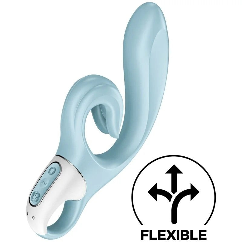 SATISFYER–LOVEMERABBITVIBRATIONBLAU