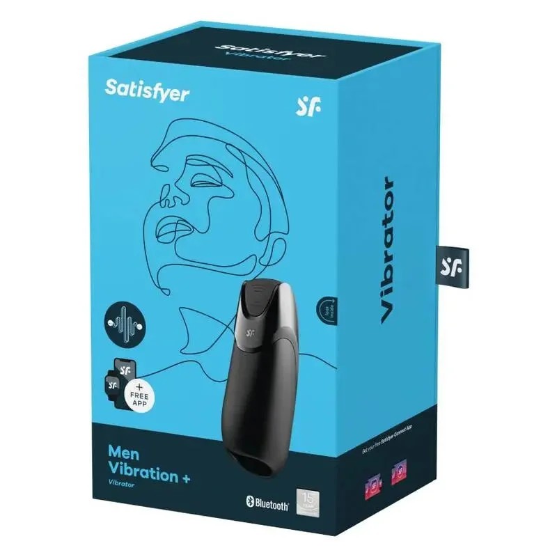 SATISFYER–MENVIBRATION+SCHWARZ