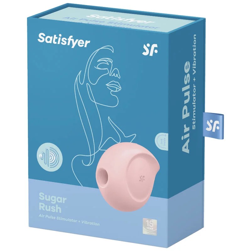 SATISFYER–SUGARRUSHAIRPULSESTIMULATOR&VIBRATORBLAU