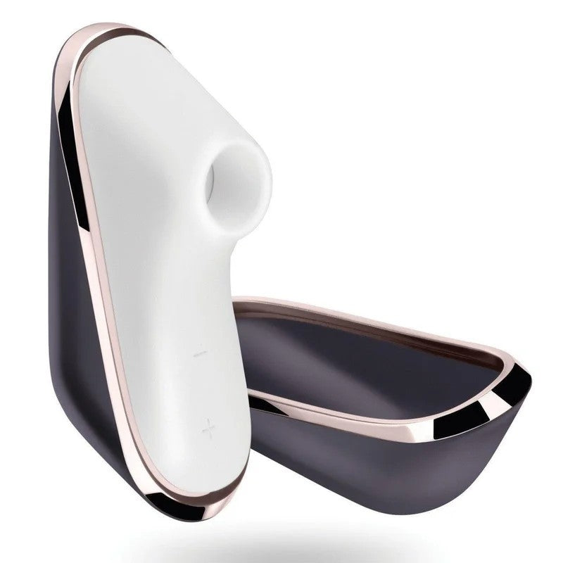 SATISFYERAuflegevibrator„ProTraveler“–Airpulse-Technologie10.7cm(schwarz/weiss)
