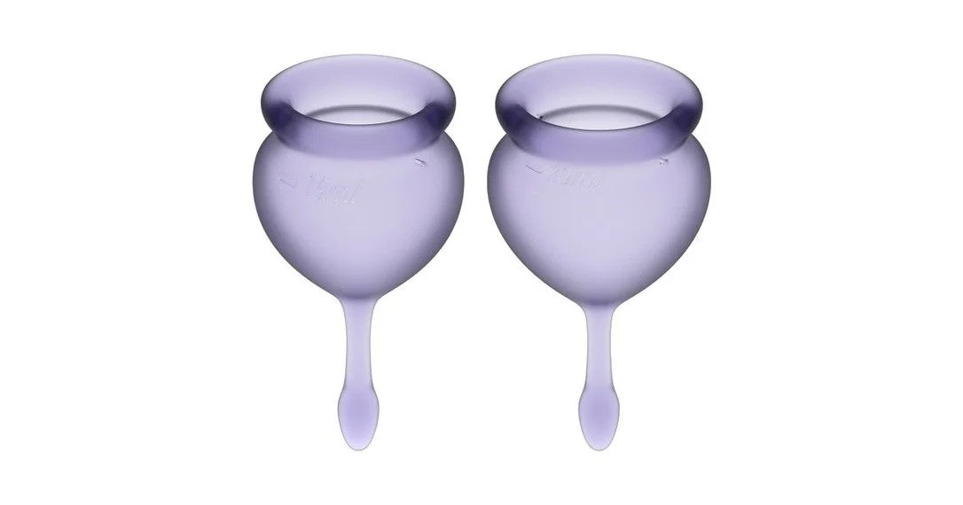 SatisfyerFeelGoodMenstrualCupsPurple