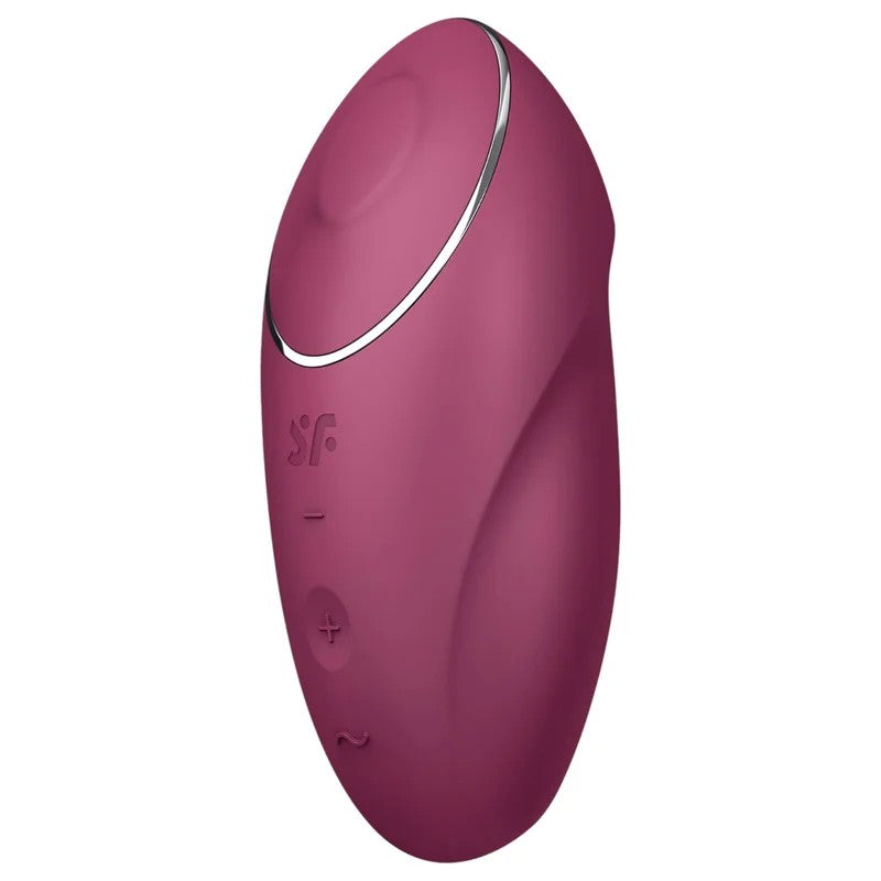 SatisfyerTap&Climax1–2in1Vibrator&Klitorisstimulator(Rot)