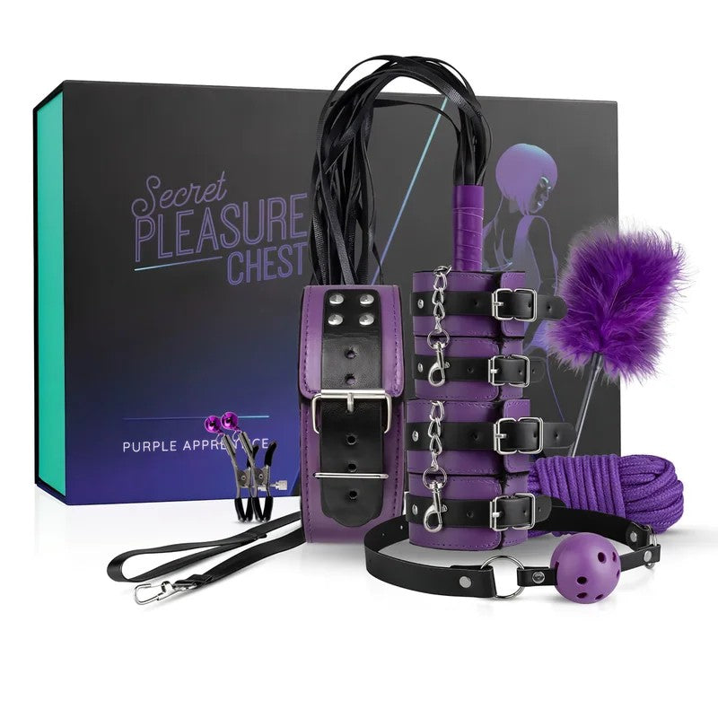 SecretPleasureChest–FortgeschrittenesBDSM-Set(14-teilig)