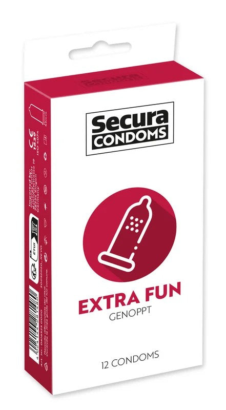 SecuraExtraFun–genoppt(12Kondome)