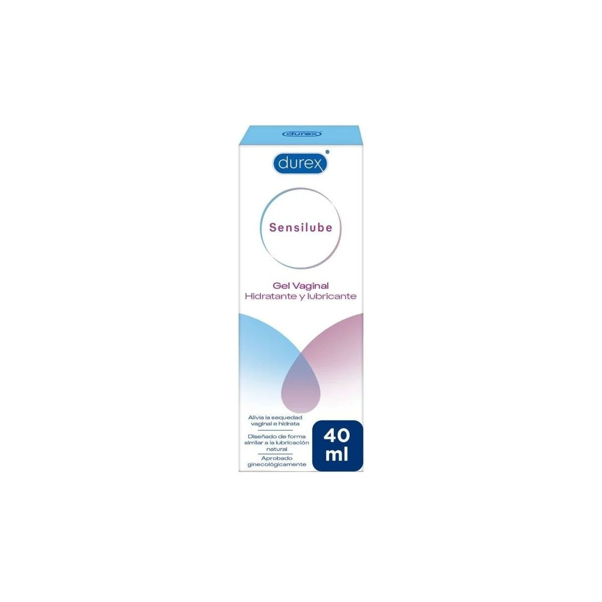 SENSILUBEGELFEUCHTIGKEITGLEITMITTEL40MLVONDUREXLUBES