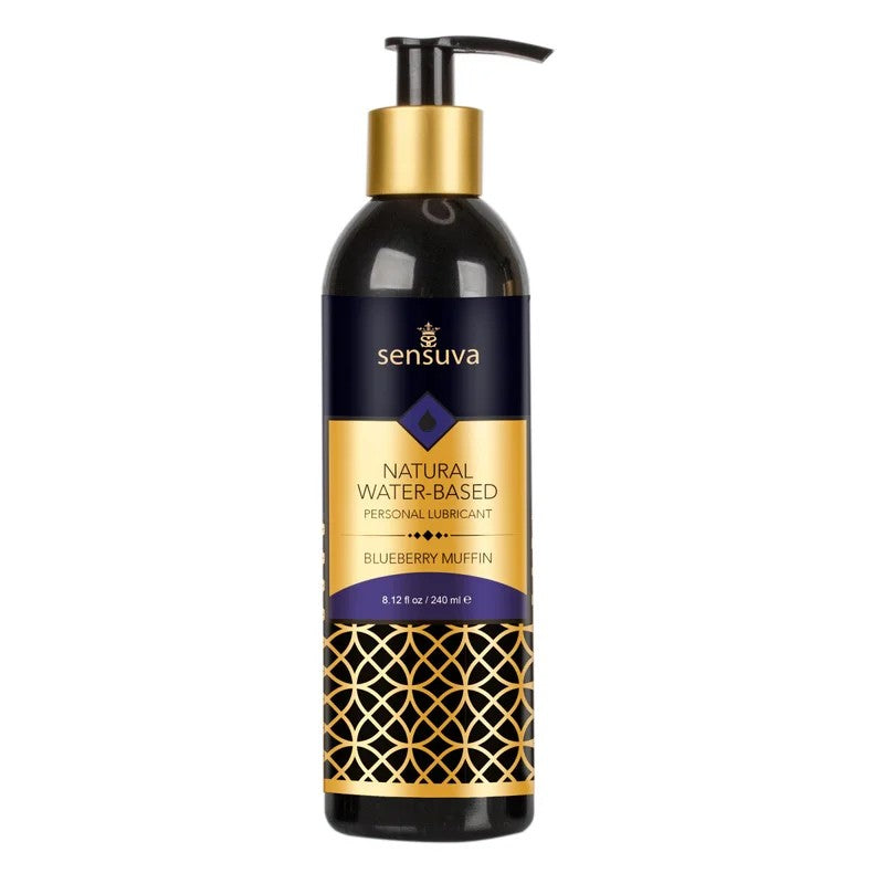 Sensuva–NaturalWater-BasedPersonalLubricantBlueberryMuffin240ml