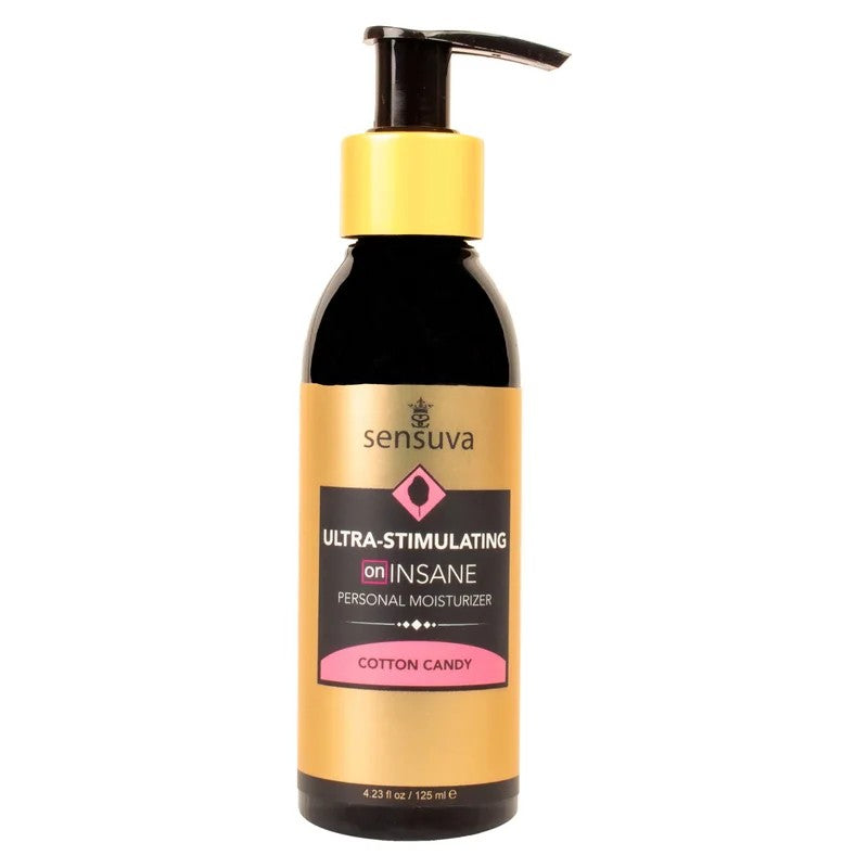 Sensuva–Ultra-StimulatingONInsanePersonalMoisturizerCottonCandy–125ml