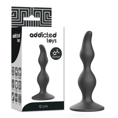 SexuellerAnalplug12cmSchwarz|AddictedToys