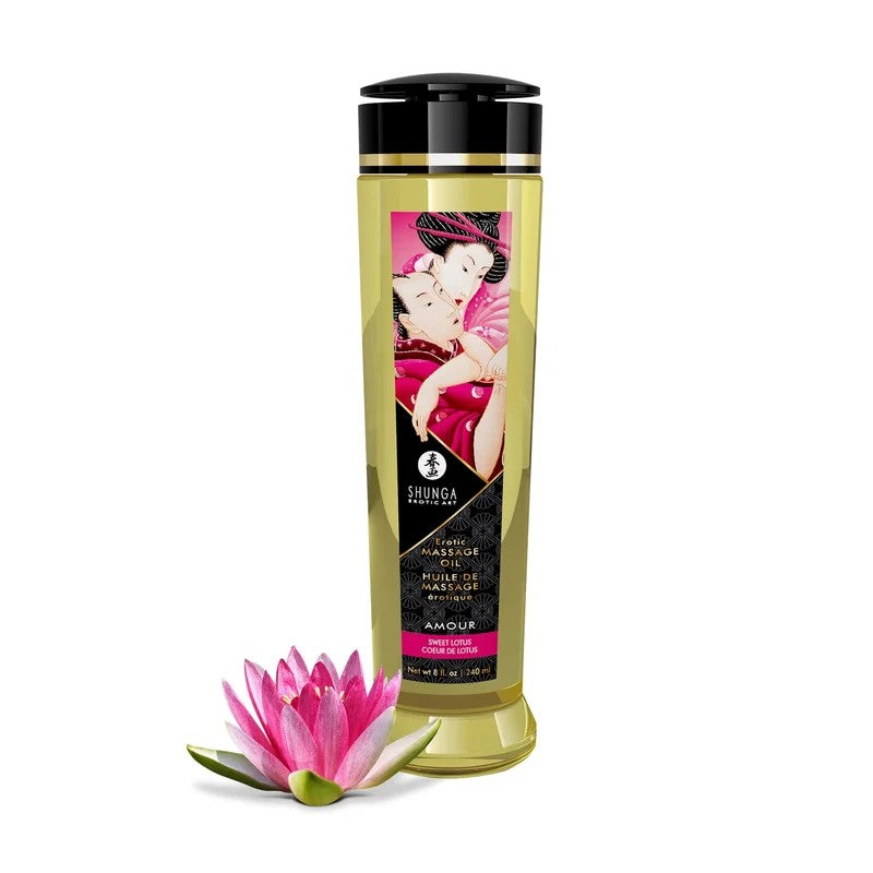 Shunga–ErotischduftendesMassageöl„SweetLotus“240ml