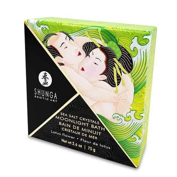 Shunga–OrientalCrystalsBathSaltsSingleUseLotusFlower75