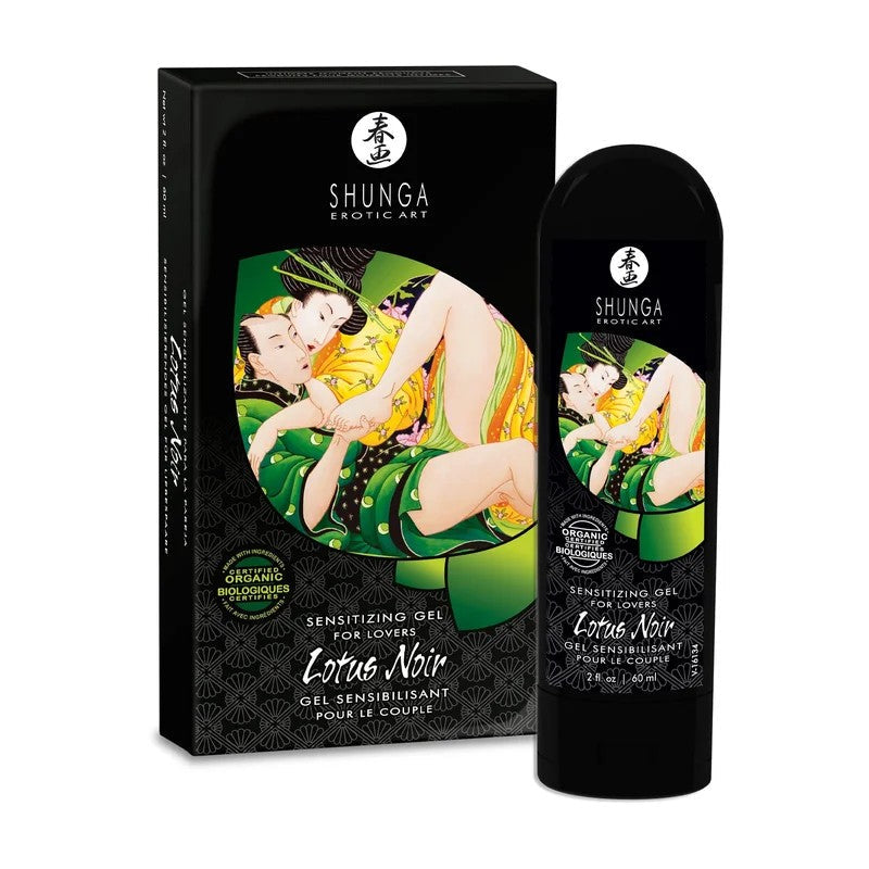 Shunga–StimulationsgelLotusNoir60ml