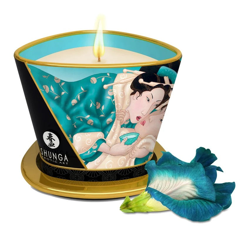 SHUNGAMassageCandleIslandBlossoms170ml