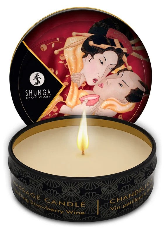 SHUNGAMassageCandleSparkl.Strawberry30ml