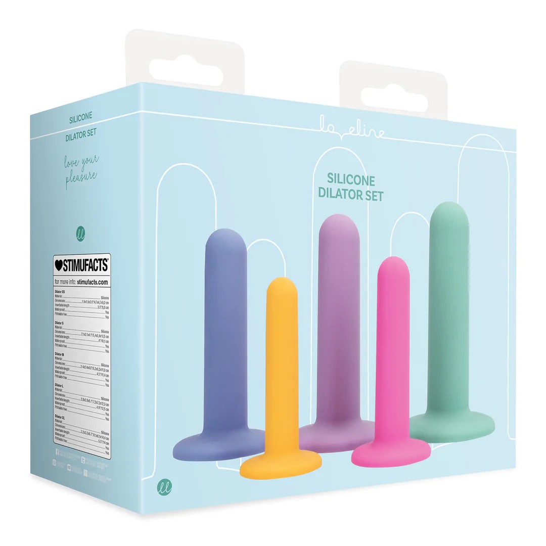 SiiconeVaginaDilatorSetMulticolor