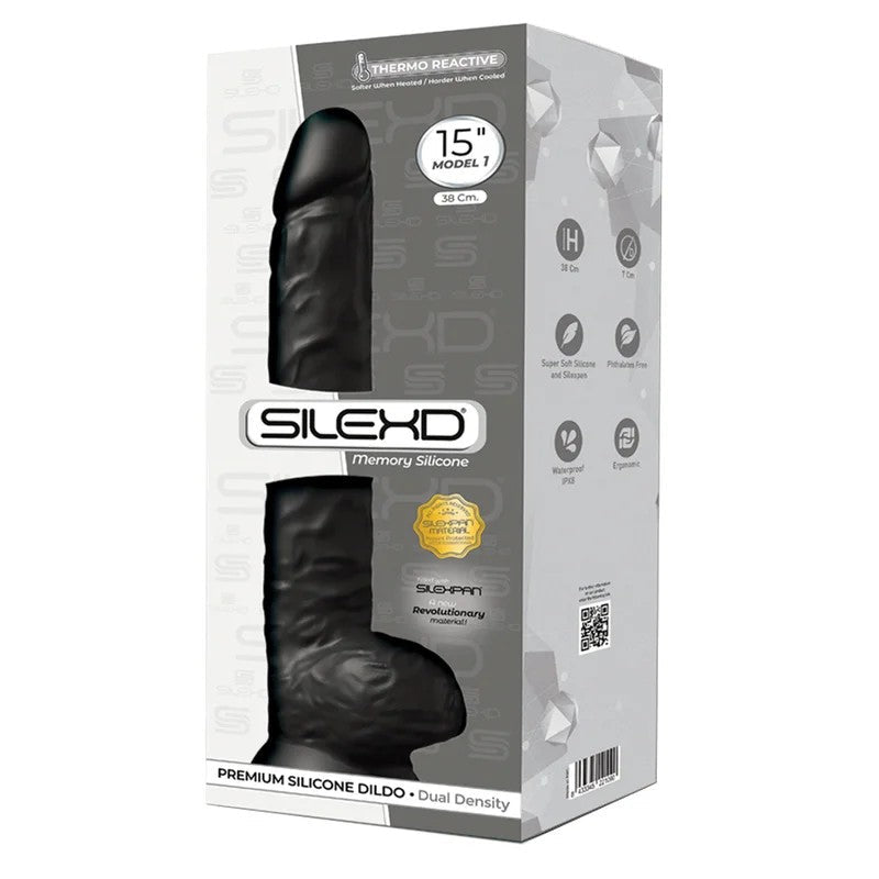 SilexdPremiumSiliconeDildo15″–Model1