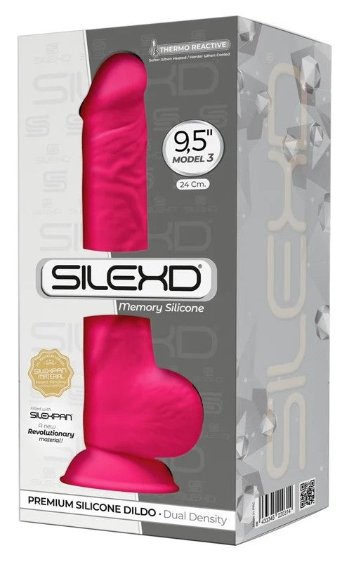 SilexdPremiumSilikonDildo24cmPink