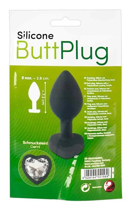 SiliconeButtPlug2,8cm