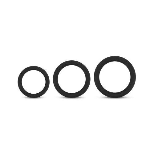 SiliconeCockRing3-pieceset