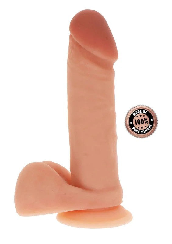 SiliconeDildowBallsSkin20.5cm