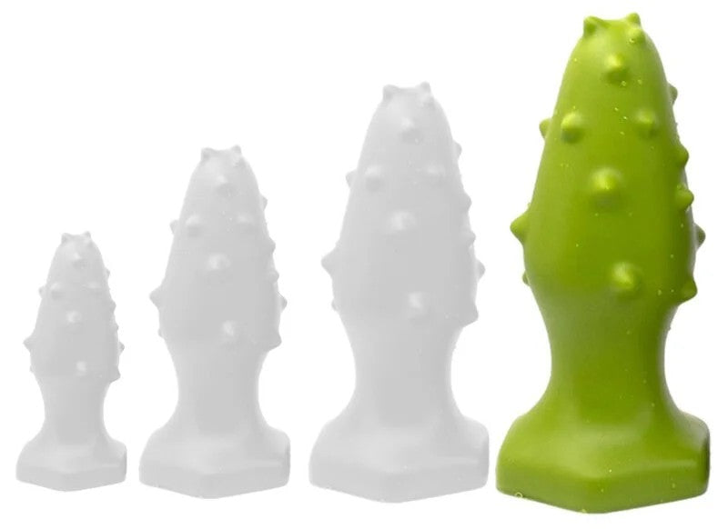 SiliconeplugMonsterSpikeXL16x6,5cmGreen