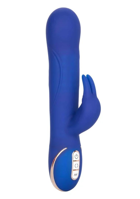 SiliconeRotatingRabbitBlue