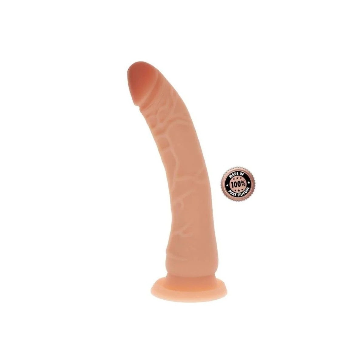 SILIKONDILDO21CMBEIGEVONGETREAL