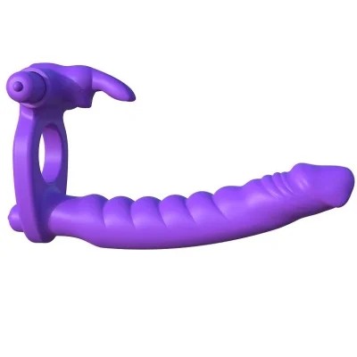 SilikonDoppelvibratorkaninchen|FantasyC-Ringz