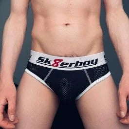 Sk8erboyMeshBacklessBrief–Black