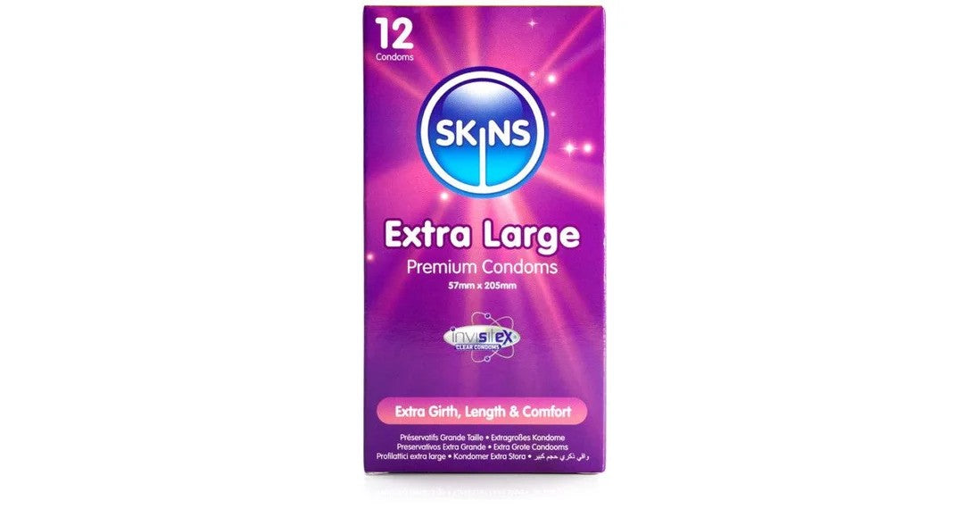 SkinsCondomsExtraLarge12-pack